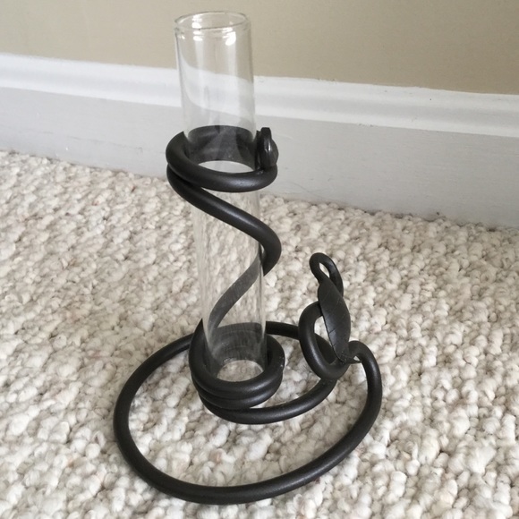 Accents Wrought Iron Test Tube Bud Vase Poshmark
